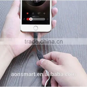 3.5 mm Audio Jack Adapter Light up Headphone Cable for Iphone 7 thumbnail-4