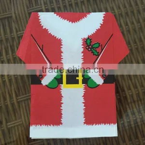 Santa Tunic Colors Printed Paper Napkin thumbnail-1