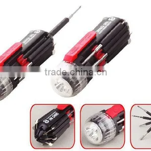 Multi Function Screwdriver With LED Light Torches thumbnail-1