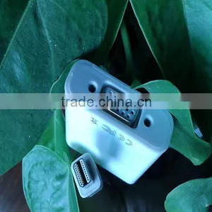 VGA Female to Mini Displayport Cable With White Cable thumbnail-3