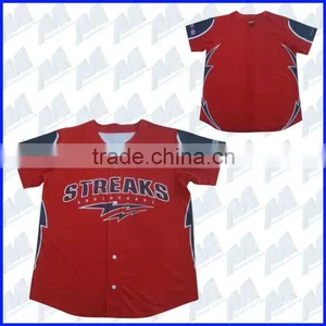 Promotional Performance Custom Baseball Jersey thumbnail-1