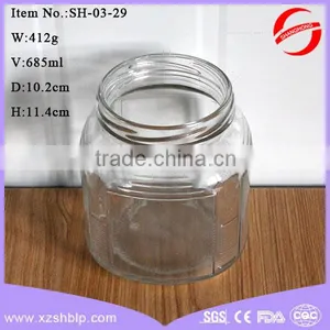 Wholesale Glass Jars Empty Glass Honey Jar thumbnail-2