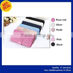 KLT Diamond Bling Leather Fold Wallet Case Cover for Cell Phone thumbnail-5