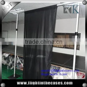 Custom Size Pipe and Drape Backdrop With Banjo Drape thumbnail-1