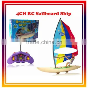 4 Channel Radio Control Sailboard Ship,Toys RC Boat thumbnail-1