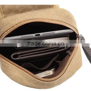 Men Travel Canvas Shoulder Bag for Ipad thumbnail-6