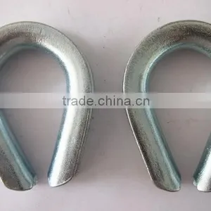 G414 U.S. Type Heavy Duty Thimble, Rigging Thimble, Wire Rope Ring thumbnail-1