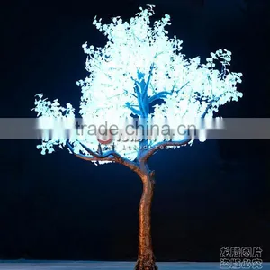 Unique 5m RGB Ginkgo Leaf Large Projection Led Tree thumbnail-1