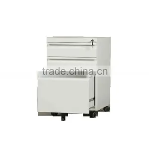 Office Metal Cupboard Drawer Divide Mobile Cabinet Steel Pedestal File Storage Cabinet Industrial thumbnail-5