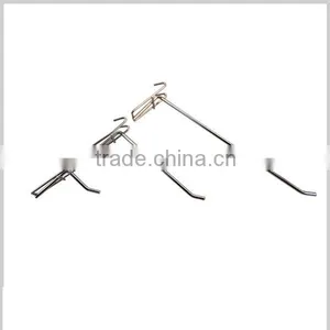 Customized Metal Pegboard Hanging Display Hook/Metal Pegboard Hook thumbnail-2