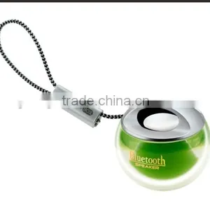 Mini Portable Splashproof Bluetooth Car Speakers With Microphone AUX Port Crytal thumbnail-3