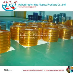 Colorful Flexible Transparent Plastic Strip Curtain Doors thumbnail-2