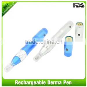Hot Spa Rechargable Micro Needle 8000Cycles/min Dermapen Roller Vibration Dermapen Acne Remover Needle thumbnail-1