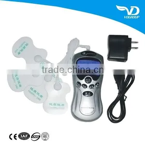 Rohs 4 Pads Digital Electronic Wave Hand Acupoint Vacuum Massage Pulse Magnetic Blood Circulation Therapy Machine thumbnail-1