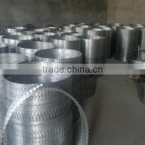 Hot Dipped Galvanized Concertina Razorbarbed Wire thumbnail-5