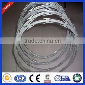 DM FACTORY WHOLESALE HOT DIPPED RAZOR BARBED WIRE ELECTRIC RAZOR BARBED WIRE MESH BEST PRICE thumbnail-3