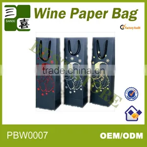 2014 Best Seller Kraft Packaging Paper Bag for Wine thumbnail-1
