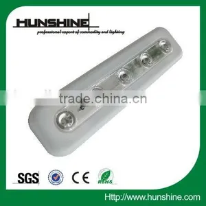 Silver 4led Surper Brightness Led Push Light thumbnail-1