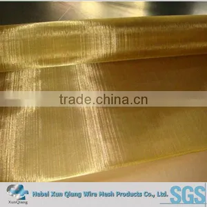 Plain Weave Brass Decorative Wire Mesh thumbnail-1