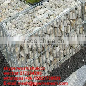 80x100 90x120 Hot Dipped Galvanized Gabion Box / Gabion Mattresses / Gabion Basket thumbnail-4