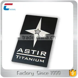 85*54mm Rounded Porcelain Black Metal Business Cards thumbnail-3