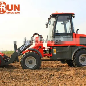 Qingdao Everun New 1.0 Ton Farm Machinery Mini Wheel Loader Made In China thumbnail-5