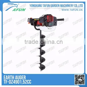 49cc Gas Powered Earth Auger With Different Size of Drills thumbnail-1