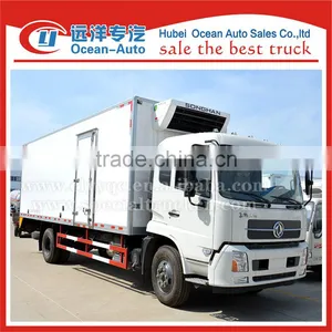 Dongfeng Kingrun 10ton Refrigerated Van Truck thumbnail-1
