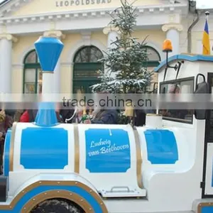 Outdoor Open Wagon Park City Tourist, Trackless Mini Fun Rtain thumbnail-3