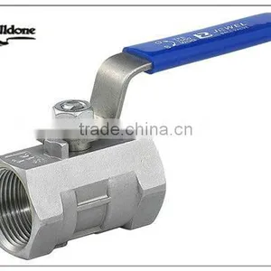 One Piece Ball Valve / Stainless Steel Ball Valve thumbnail-1