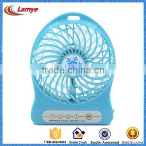 Home Appliances Plastic Hand Fan , Electric Portable Usb Mini Fan for Gift thumbnail-5