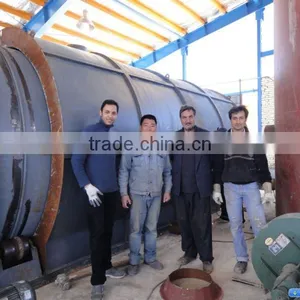 DAYI New Design Waste Tire, Rubber, Plastic Old Waste Tire Pyrolysis Equipment With CE,ISO,BV,TUV Low Invest High Profitable thumbnail-3