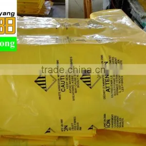 Yellow Industry Asbestos Printed Poly Bag thumbnail-1