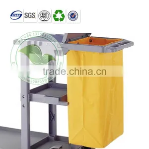 Flexible Plastic Tarpaulin Restaurant Cleaning Janitor Cart Bag thumbnail-1