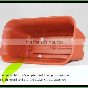 Plastic Pot, Rectangular Planter, Plastic Flower Pot thumbnail-4