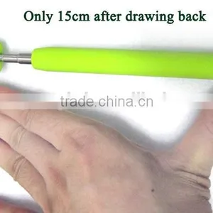 Silicone Telescopic Back Scratcher Itch Killer Massager Extendable Stainless Steel Stick thumbnail-4