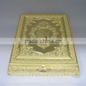 Electroplate Oem Iron Art Quran Box Islamic Wedding Favors thumbnail-1