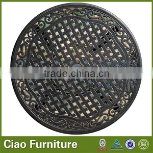 Aluminum Outdoor Furniture Cast Aluminum Outdoor Table and Chair thumbnail-5