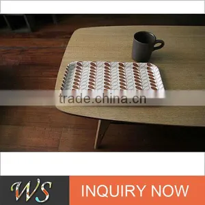 Eco-friendly Bamboo Fiber Printing Lunch Tray thumbnail-1