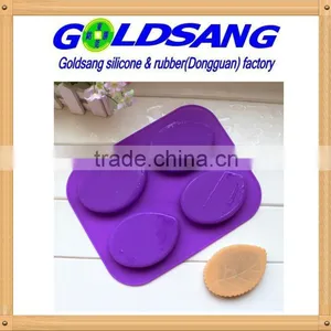 Creative Soap Mould Diy Silicone Cake Mold Leaf-shape Mold thumbnail-5