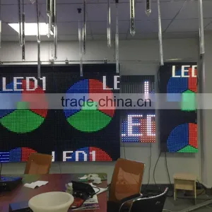 Hot Selling Flexible Led Vedio Curtain P25 for Wedding Stage Decoration thumbnail-5