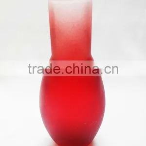 Tall Glass Cylinders Martini Vase Made by Machine GV38 thumbnail-1