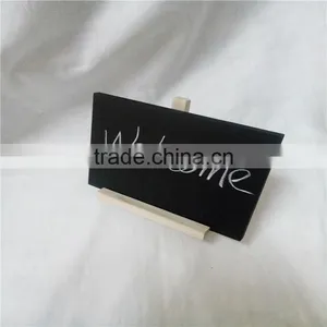 Restaurant Menu Display Stand /Wood Menu Holder/ Mini Chalkboard Menu thumbnail-5