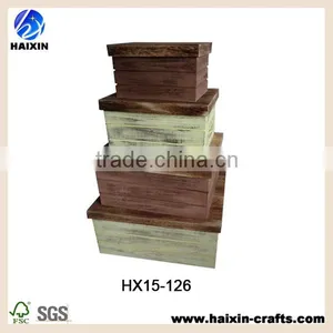 Wooden Storage Box thumbnail-1