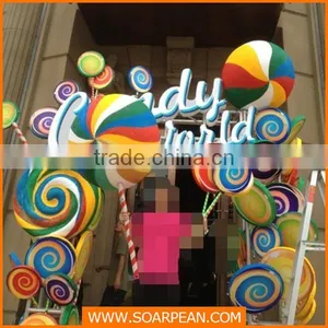 Giant Decorative Lollipop Fiberglass Made For Display thumbnail-2
