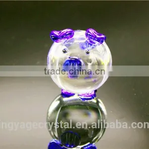 Customized Logo Promotional Cute Engraved Crystal Gift thumbnail-1