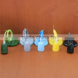 Vintage Porcelain Pendant Lamp Socket/ceramic Ceiling Light for Cafe Shop Decoration thumbnail-1