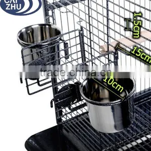 Parrot Pet Aviary Bird Cage 170cm Black Shopiverse Deal thumbnail-4