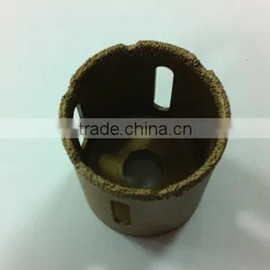 High Quality Special Type Brazed Diamond Hole Saw for Drilling Granite thumbnail-1