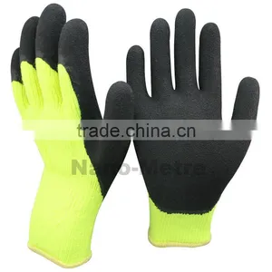 NMSAFETY Fleece Nappy Liner Warm Winter Work Glove/safety Glove thumbnail-1